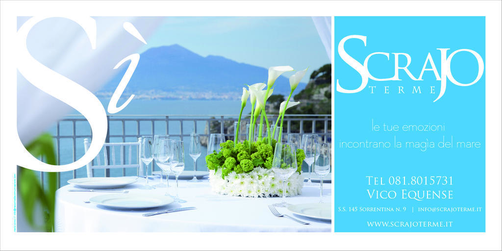 Hotel Scrajo Wellness & Mineral Spa Neapolitan Riviera Esterno foto